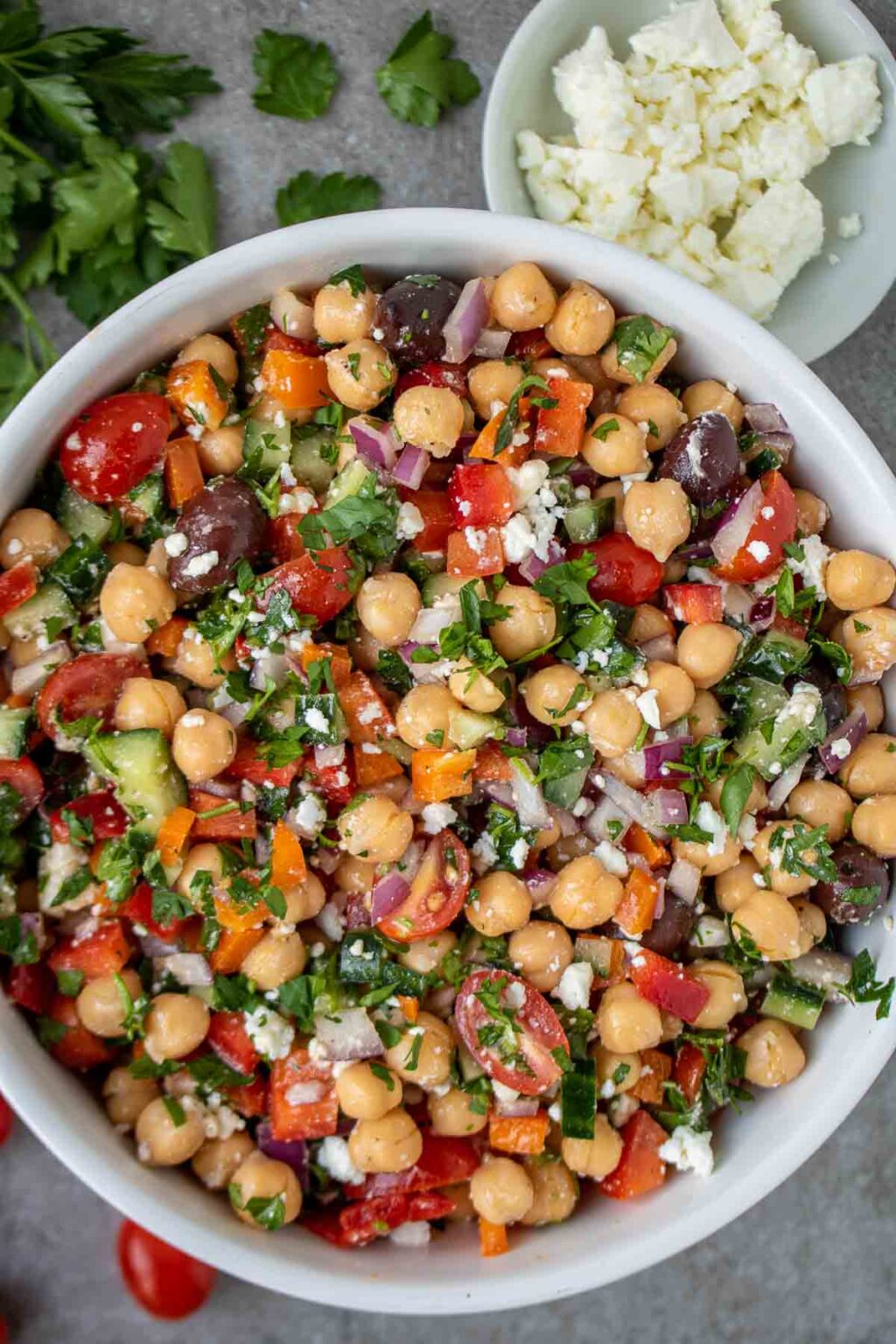 Mediterranean Chickpea Salad Delish Health Life